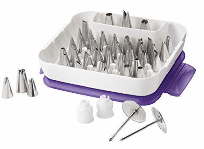 Picture of Wilton, 55-Piece Cake Supply Master Decorating Tip Set