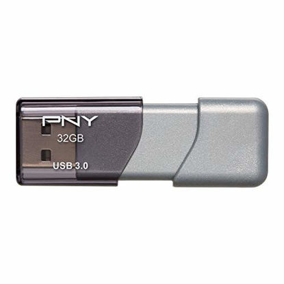Picture of PNY 32GB Turbo Attaché 3 USB 3.0 Flash Drive - (P-FD32GTBOP-GE)