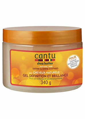 Picture of Cantu Shea Butter for Natural Hair Curling Custard, 12 Ounce