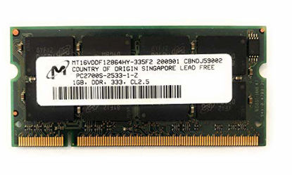 Picture of NEW! 1GB PC2700 DDR 333MHz LAPTOP NOTEBOOK MEMORY SODIMM RAM 200-Pin RAM