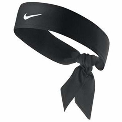 Picture of Nike Dri-Fit Head Tie 2.0 (One Size Fits Most, Black/White)