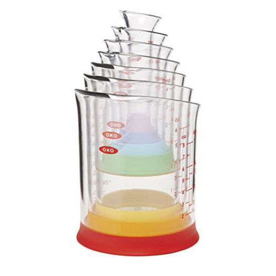 Picture of OXO Good Grips 7-Piece Nesting Measuring Beaker Set