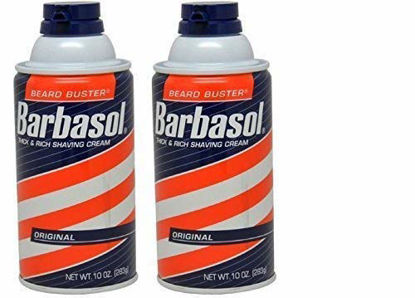 Picture of Barbasol Thick and Rich Shaving Cream, Original 10 oz (Pack of 2)