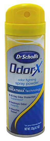 Picture of Dr. Scholls Odor X With Sweatmax Spray Powder 4.7 Ounce (139ml) (2 Pack)