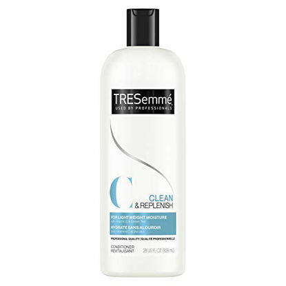 Picture of TRESemmé Deep Cleansing Conditioner for Lightweight Moisture Clean and Replenish, Vitamin C and Green Tea Hair Conditioner Formula 28 oz
