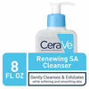 Picture of CeraVe Salicylic Acid Cleanser | 8 Ounce | Renewing Exfoliating Face Wash with Vitamin D for Normal Skin | Fragrance Free