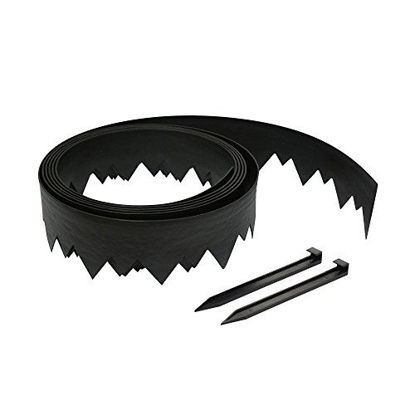 Picture of EasyFlex 3500-20C-3 Pound-in Landscape Edging, 20 FEET, Black