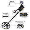 Picture of ALLOSUN Metal Detector For Adults Hunter Coin Finder Golden Digger High Accuracy Waterproof Metal Detectors Two Modes Handheld Relic Hunter