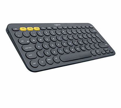 Picture of Logitech K380 Multi-Device Bluetooth Keyboard - Dark Grey