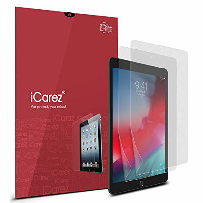 Picture of iCarez [Anti-Glare ] Matte Screen Protector for Apple iPad Mini 4 / iPad Mini 5 2019 7.9-inch Easy to Apply with Hinge Installation [2-Pack Not Glass]
