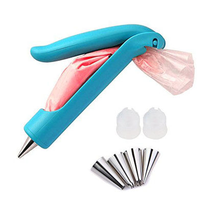 Picture of Yakamoz Pastry DIY Cake Decorating Pen Icing Piping Tips Nozzles Bag Sugar Craft Fondant Cake Deco Tool Kit