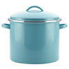 Picture of Farberware Enamel on Steel Stock Pot/Stockpot with Lid - 16 Quart, Blue