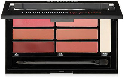 Picture of Maybelline New York Lip Studio Color Contour Lip Palette, Blushed Bombshell, 0.17 oz.