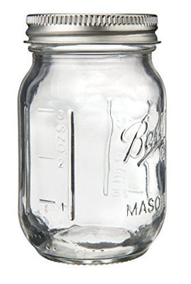 Picture of Ball Mini 4 Oz Miniature Storage, 24 Jars, Clear