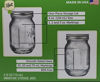 Picture of Ball Mini 4 Oz Miniature Storage, 24 Jars, Clear