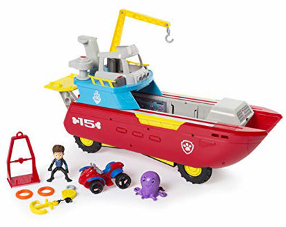 Picture of Paw Patrol Sea Patrol - Sea Patroller Transforming Vehicle with Lights & Sounds, Ages 3 & Up