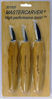 Picture of Mastercarver 3pc Chip Carving Knife Woodcarving Tools