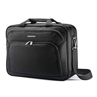 Picture of Samsonite Xenon 3.0 Gusset Check-Point Friendly Tech Locker Brief, Black, Double