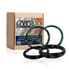 Picture of ZELARMAN Bonsai Training Wire Set of 4 - Total 128 Feet(32 Feet Each Size) 3 Size - 1.0MM,1.5MM,2.0MM - Corrosion and Rust Resistant