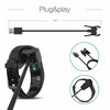 Picture of TUSITA Charger Compatible with Garmin Vivosmart 3 - USB Charging Cable 100cm - Fitness Activity Tracker Accessories