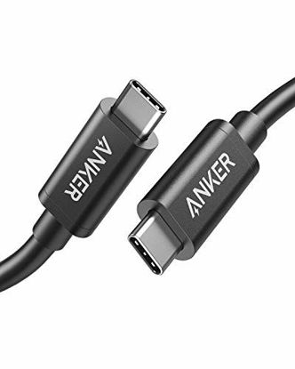 Picture of [Intel Certified] Anker Thunderbolt 3.0 Cable 1.6 ft (USB-C to USB-C) Supports 100W Charging / 40Gbps Data Transfer (Compatible with USB 3.1 Gen 1 and 2), Perfect for Type-C Macbooks