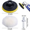 Picture of Augshy 31 Pcs 3 inch Buffing Polishing Pads for Drill Adapter Car Auto Polisher