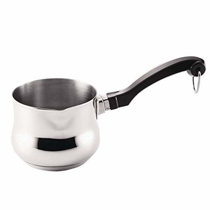 Picture of Farberware Classic Series Stainless Steel Butter Warmer/Small Saucepan Dishwasher Safe, 0.625 Quart, Silver