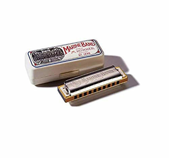 Picture of Hohner Accordions Marine Band Harmonica, Key Of C, 10