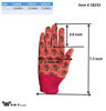 Picture of G & F 1823-3 JustForKids Soft Jersey Kids Garden Gloves, Kids Work Gloves, 3 Pairs Green/Red/Blue per Pack