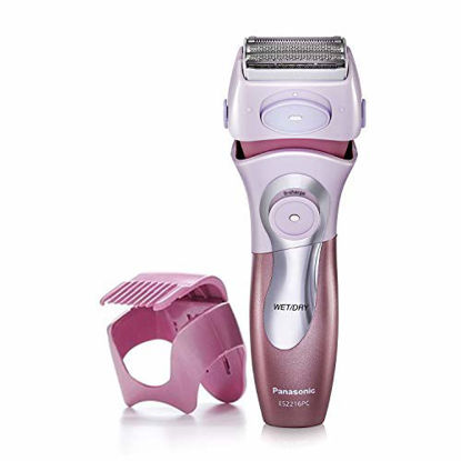 Picture of Panasonic Electric Shaver for Women, Cordless 4 Blade Razor, Close Curves, Bikini Attachment, Pop-Up Trimmer, Wet Dry Operation - ES2216PC