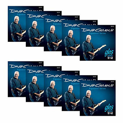 Picture of GHS Strings GB-DGF David Gilmour Signature Series, Nickel-Plated Electric Guitar Strings (.010-.048)