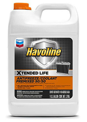 Picture of HAVOLINE 236543499 Xtended Life Antifreeze/Coolant Pre-Mix 50/50, 1 Gallon