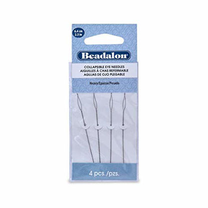 Picture of Artistic Wire Beadalon Collapsible Eye Needles 2.5-Inch Heavy 4 Pack (700H-100)