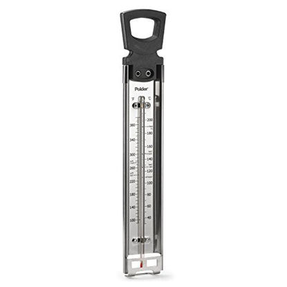 Picture of Polder Candy/Jelly/Deep Fry Thermometer Stainless Steel with Pot Clip