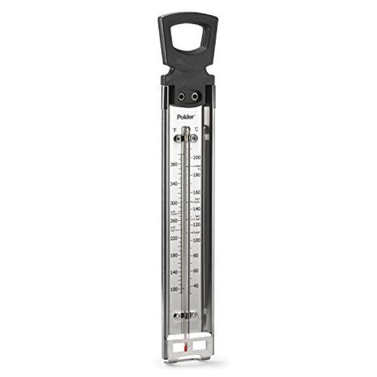 Picture of Polder Candy/Jelly/Deep Fry Thermometer Stainless Steel with Pot Clip