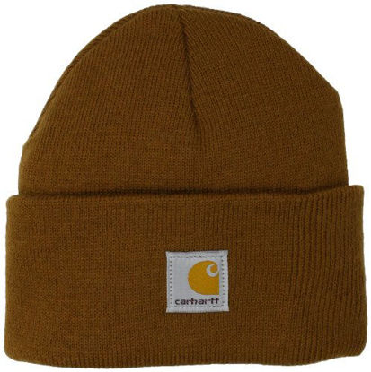Picture of Carhartt boys Acrylic Watch Hat Cap, Carhartt Brown, Youth US