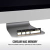 Picture of Corsair CMSA8GX3M2A1066C7 Apple 8 GB Dual Channel Kit DDR3 1066 (PC3 8500) 204-Pin DDR3 Laptop SO-DIMM Memory 1.5V, Beige