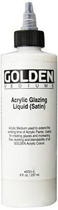 Picture of Golden Acryl Med 8 Oz Glaze Liquid Satin
