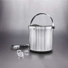 Picture of OXO Ice Bucket and Tongs Set - Brushed Stainless Steel