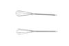 Picture of Fox Run Chrome Mini Whisk, 7.25 x 1.25 x 1.25 inches, Metallic