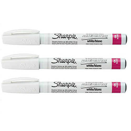 Picture of Fine Point Paint Marker [Set of 3] Color: White