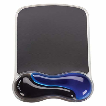 Picture of Kensington Duo Gel Mouse Pad with Wrist Rest - Blue (K62401AM)