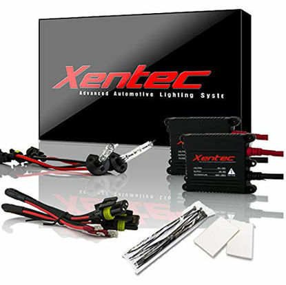 Picture of Xentec H1 5000K HID xenon bulb x 1 pair bundle with 35W Digital Slim Ballast x 2 (Ivory White)