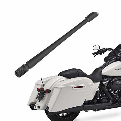 Picture of Rydonair Antenna Compatible with Harley Davidson 1998-2020 | 7 inches Flexible Rubber Antenna Replacement | Designed for Optimized FM/AM Reception