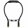 Picture of Vekkia Rechargeable Neck Book Light - LED Reading Lights for Books in Bed. 3 Colors, 9 Brightness Levels, Up to 60 Hrs Lasting, Hands Free for Bookworms, Crafts & Runner (Black, Buckle Rope Included)