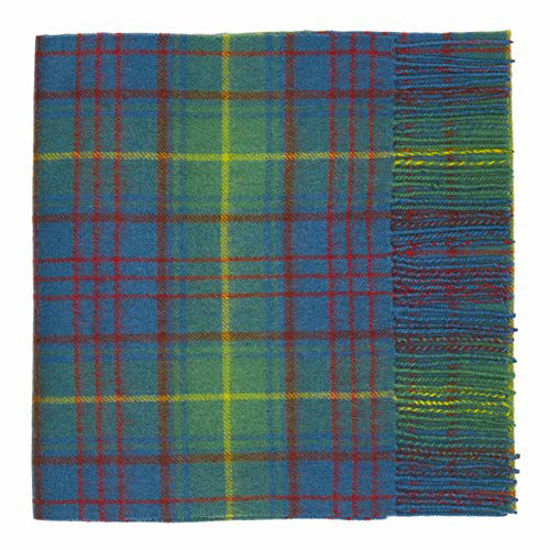 GetUSCart 100 Lambswool Tartan Scarf by Shepherds Land (Medium, Donegal)