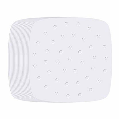 Reusable Air Fryer Filters 2 Pcs - 9 Inch Parchment Air Fryer Liners with  Hole for Air to Circulate - Fat Catching Fryer Filter Paper for Healthy