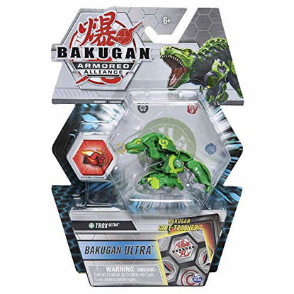 Picture of Bakugan Ultra, Ventus Trox, Season 2 Armored Alliance - 3-inch Tall Collectible Transforming Creature, for Ages 6 and Up