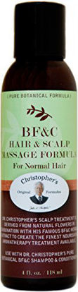 Picture of BF&C Hair & Scalp Massage Oil Dr. Christopher 4 oz Oil