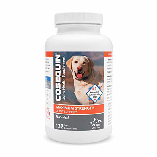 Picture of Nutramax Laboratories Cosequin with MSM Chewable Tablets, 132 Count